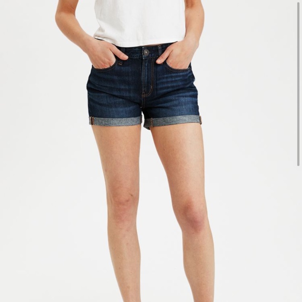 American Eagle Jean Midi Shorts
